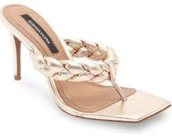 BCBGMAXAZRIA Bella Braided Leather Mule