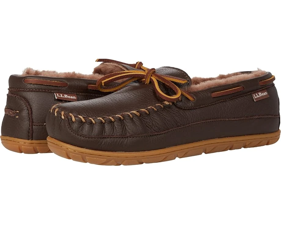 L.L.Bean Wicked Good Moosehide Slipper Moccasin 3 L.L.Bean Wicked Good Moosehide Slipper Moccasin