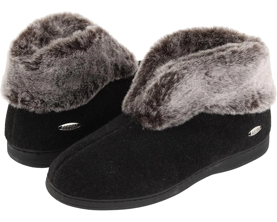 Acorn Faux Chinchilla Bootie II 3 Acorn Faux Chinchilla Bootie II